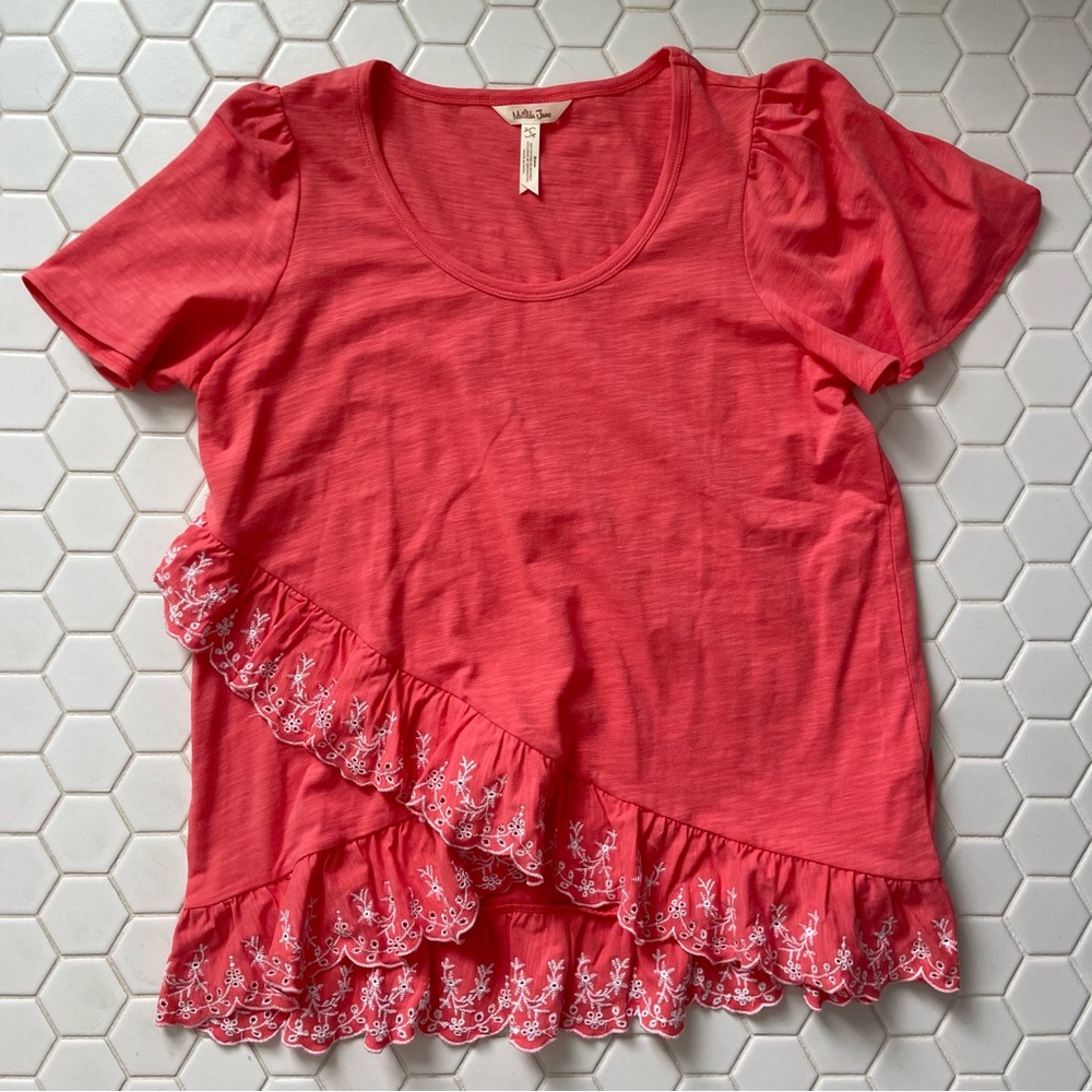 Matilda Jane mama lace tee top